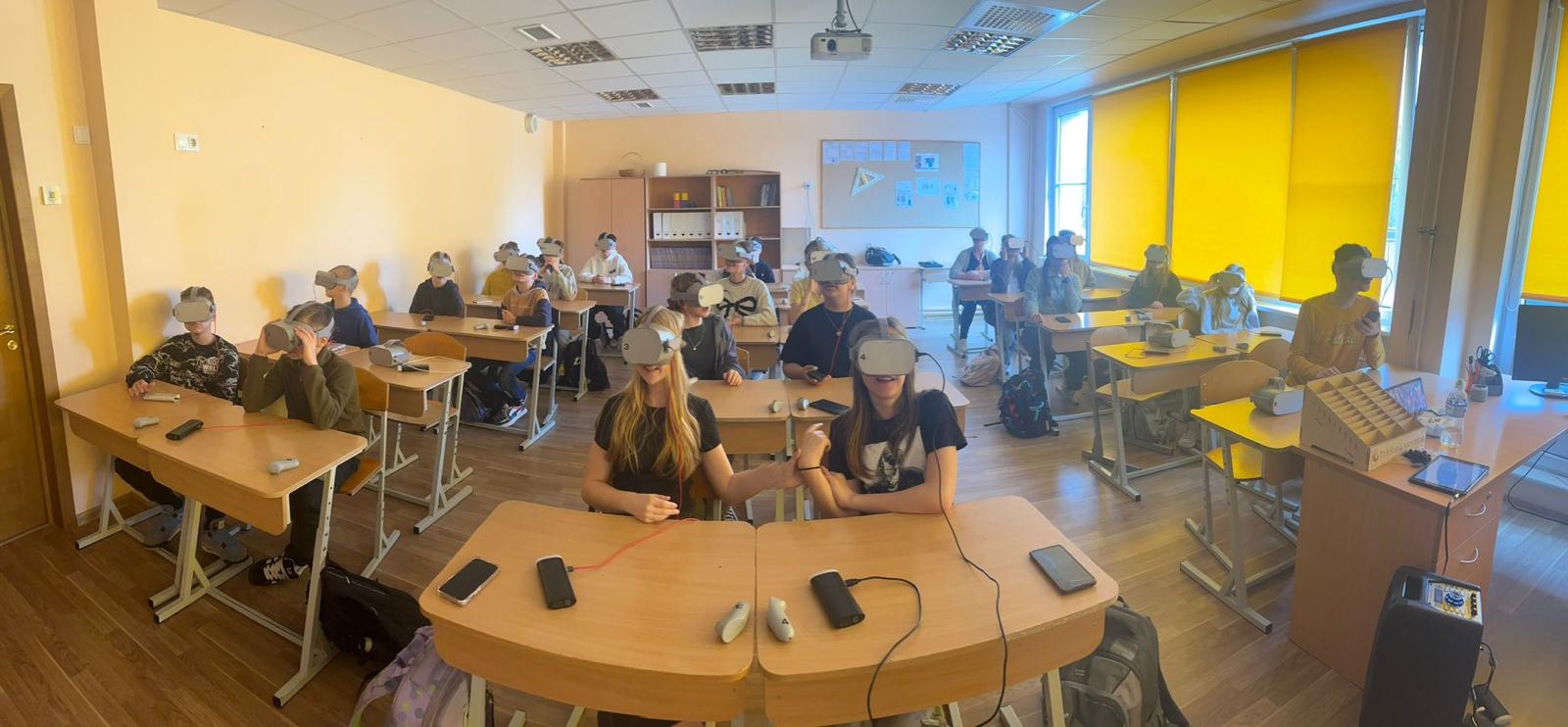 Virtuālās realitātes nodarbība “Mūzika un skaņa”